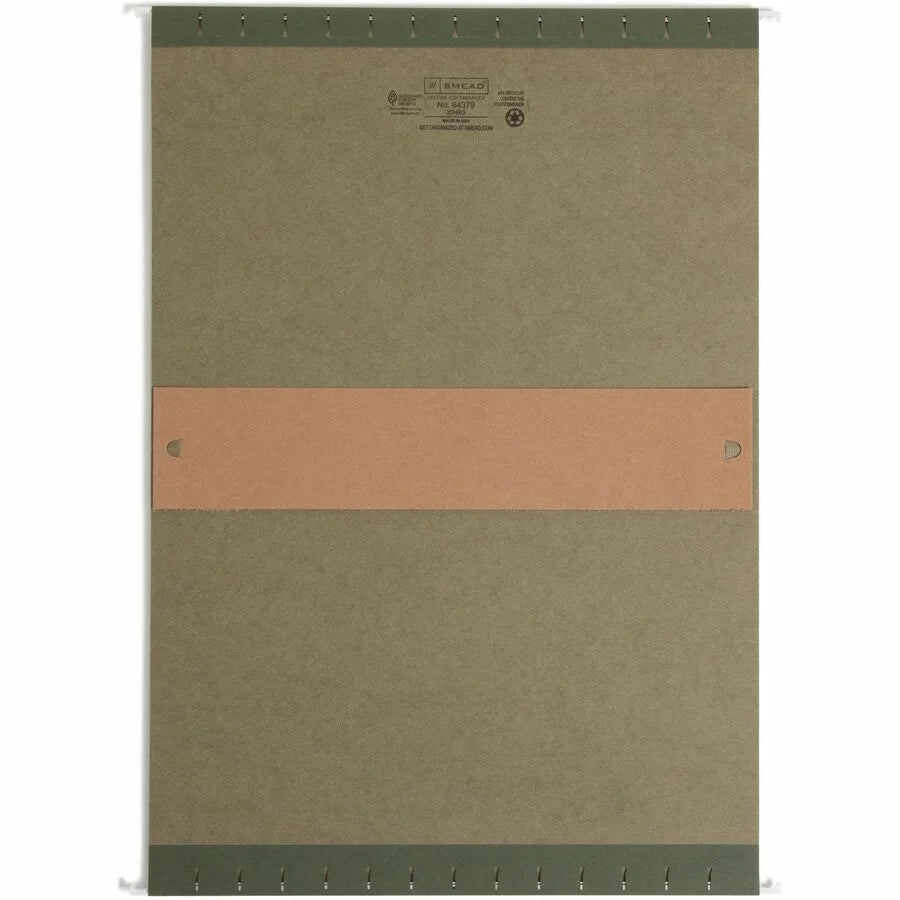 Smead Legal Recycled Hanging Folders - 3’’ Expansion 25/Box - & Accessories