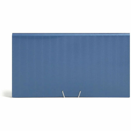 Smead Letter Expanding File: 12-Pocket Poly File Blue/Black - Files