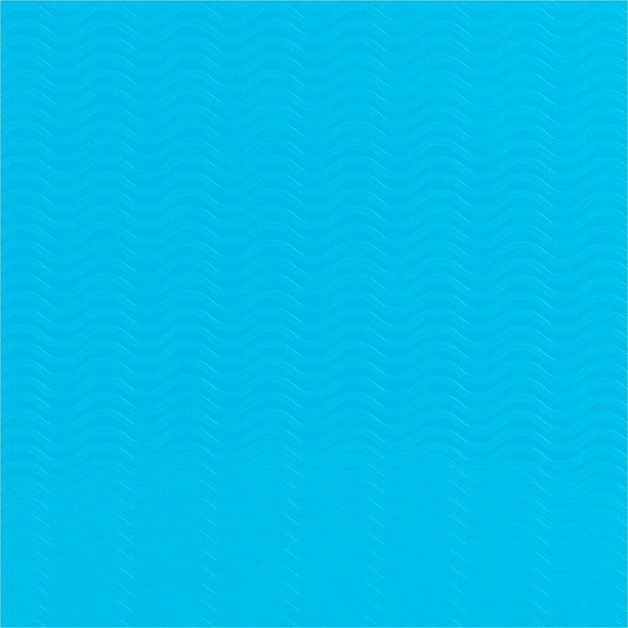 Smead Letter Expanding File - 8 1/2’’ x 11’’ - 12 Pocket(s) - Divider(s) - Teal Clear - 1 Each - Filing Jackets &