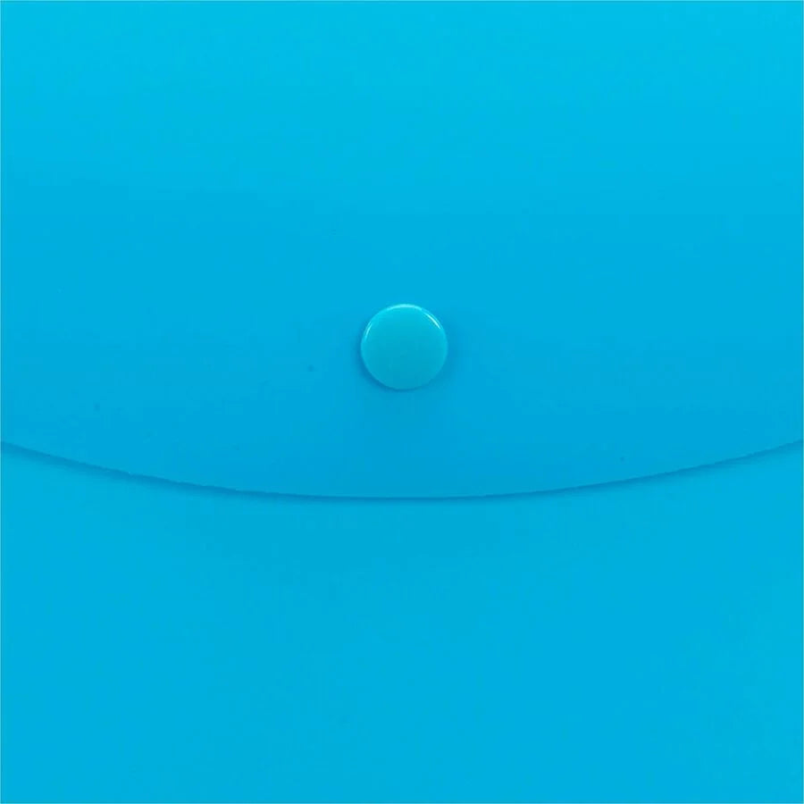 Smead Letter Filing Envelope: Teal 8 1/2’’ x 11’’ 10/Box - Poly Envelopes
