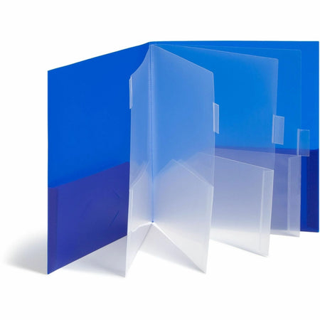 Smead Letter Pocket Folder: 10-Pocket Polypropylene Organizer - Folders