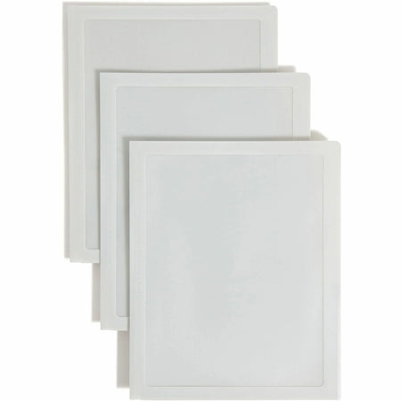 Smead Letter Pocket Folder: 8 1/2’’ x 11’’ 50 Sheets Capacity Polypropylene Oyster - 5/Pack - Report Covers