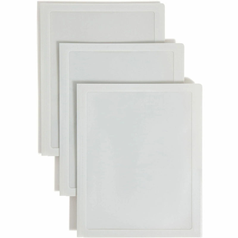 Smead Letter Pocket Folder: 8 1/2’’ x 11’’ 50 Sheets Capacity Polypropylene Oyster - 5/Pack - Report Covers