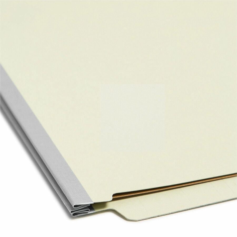 Smead Letter Recycled Classification Folder - 8 1/2’’ x 11’’ - 2’’ Expansion - 2 2K Fastener(s) - End Tab Location