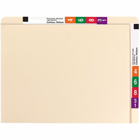 Smead Letter Recycled End Tab File Folder - Alternate-Image4