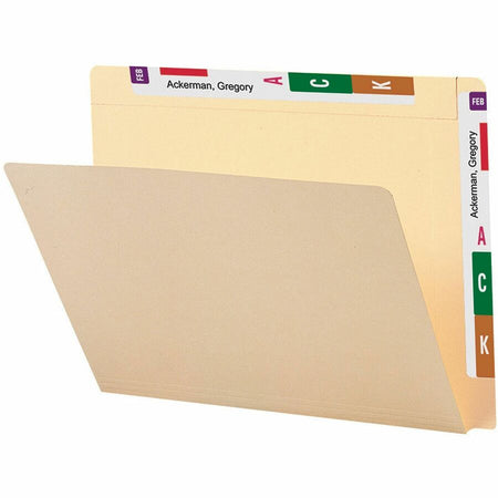 Smead Letter Recycled End Tab File Folder - Alternate-Image3