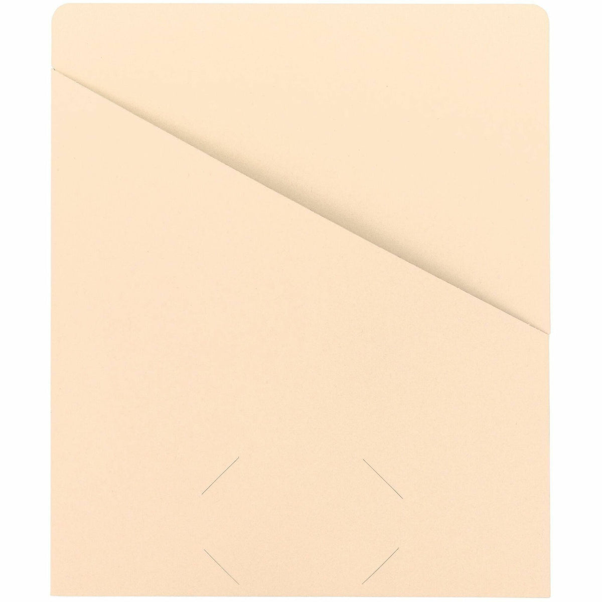 Smead Letter Recycled File Jacket - 8 1/2’’ x 11’’ - 11 pt. - Manila - 10% - 25 / Pack - Filing Jackets & Pockets
