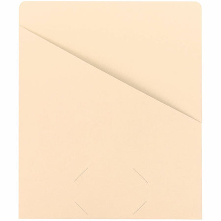 Smead Letter Recycled File Jacket - 8 1/2’’ x 11’’ - 11 pt. - Manila - 10% - 25 / Pack - Filing Jackets & Pockets