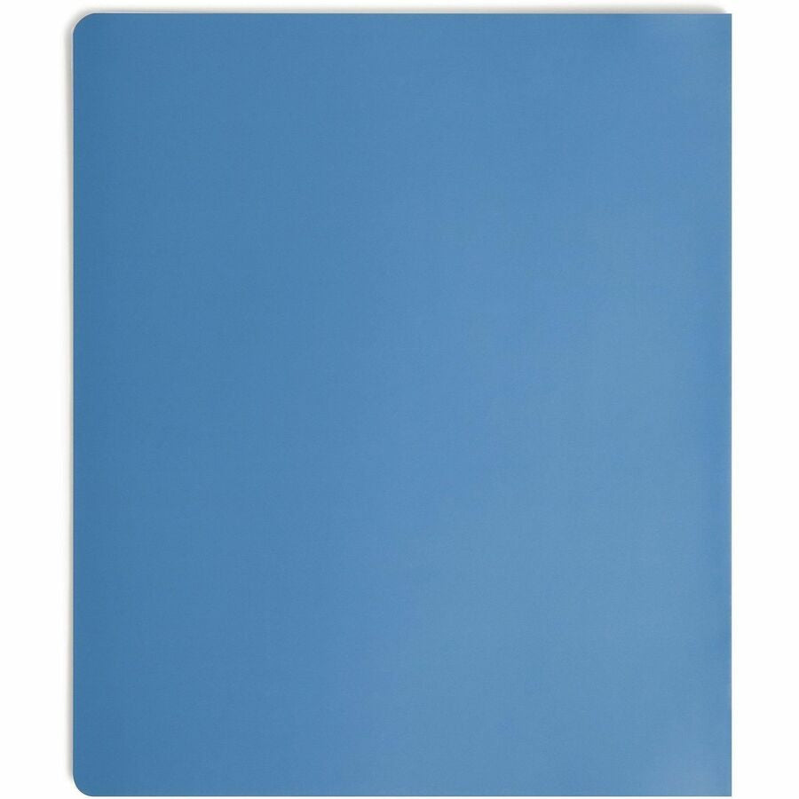 Smead Letter Recycled Organizer Folder - 8 1/2’’ x 11’’ - 12 Divider(s) - Blue - 35% - 1 Each - Filing Jackets & Pockets