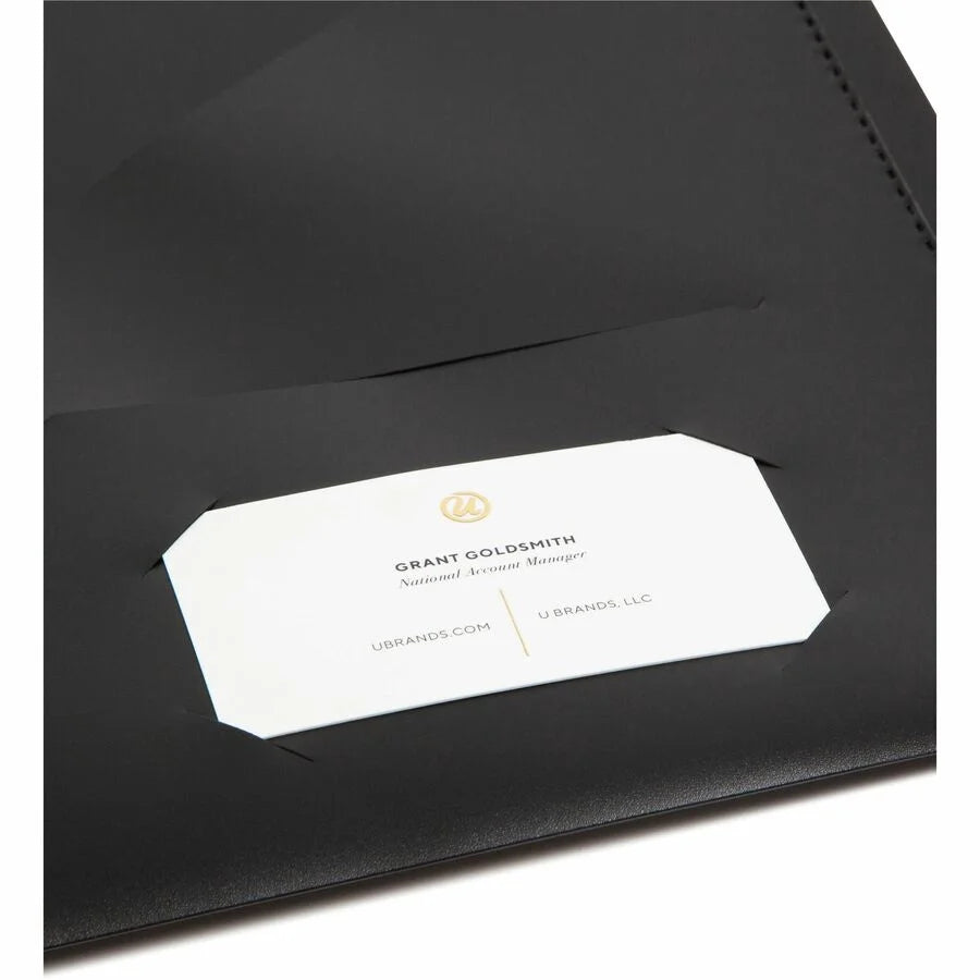 Smead Letter Report Cover: Polypropylene Black - 8 1/2’’ x 11’’ - 5/Pack - Covers