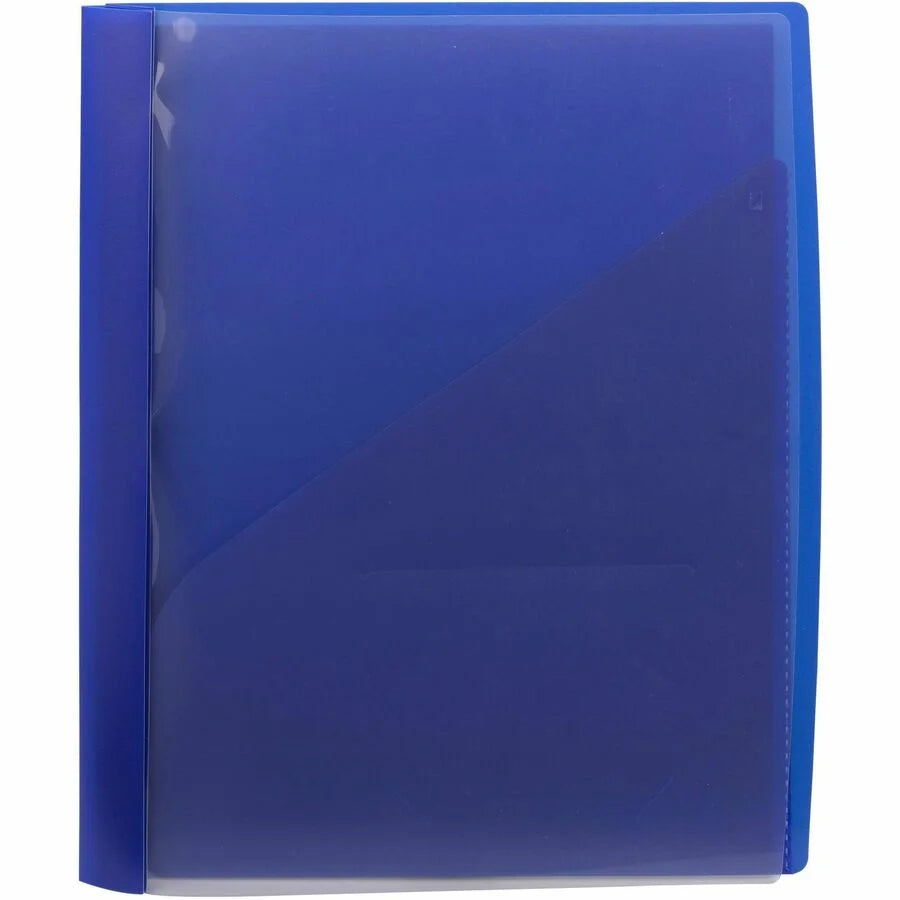 Smead Letter Report Cover: Polypropylene Blue - 8 1/2’’ x 11’’ - 5/Pack - Covers