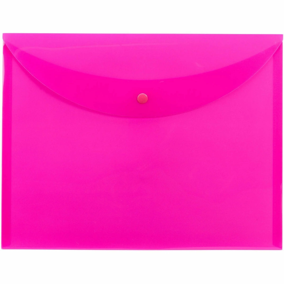 Smead Pink Letter Filing Envelopes - Pack of 10 - Poly