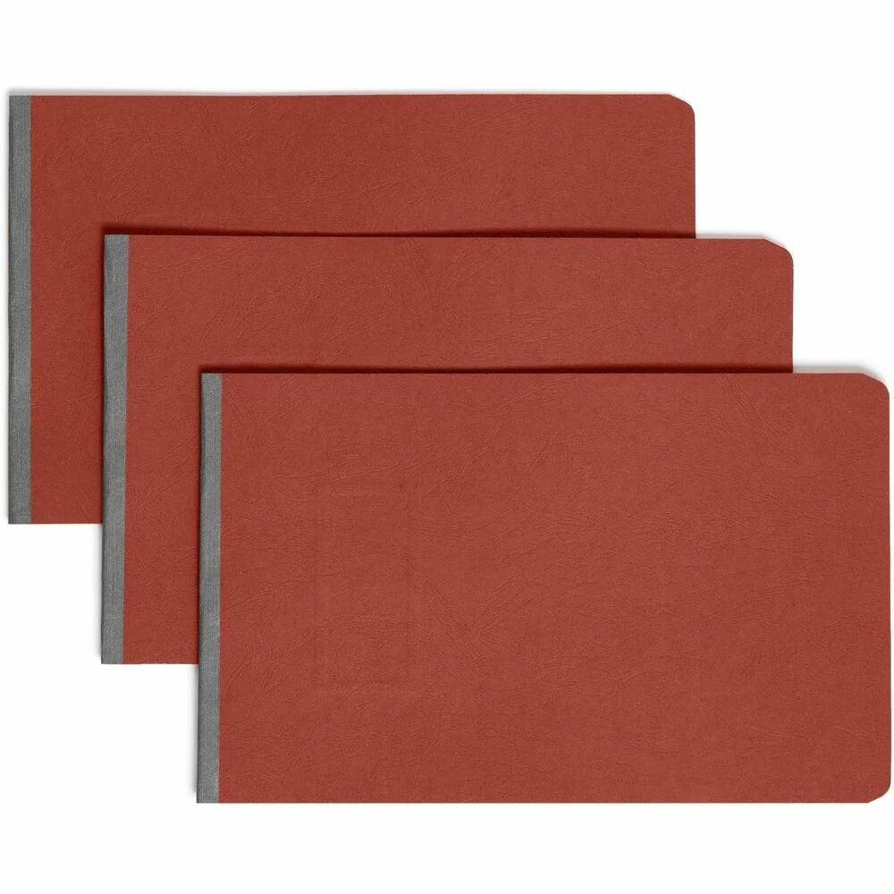 Smead Premium Pressboard Fastener Folder - 2’’ Capacity - Red Heavy Duty - 100% Recycled - Report Covers