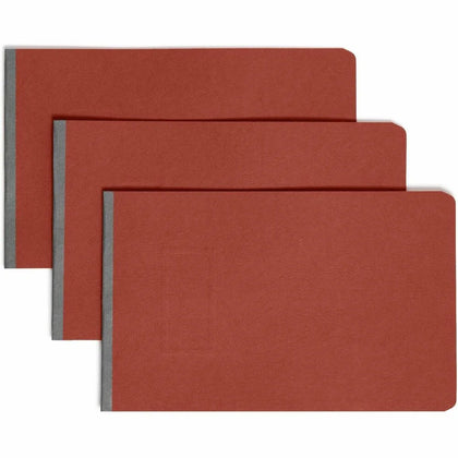 Smead Premium Pressboard Fastener Folder - 2’’ Capacity - Red Heavy Duty - 100% Recycled - Report Covers