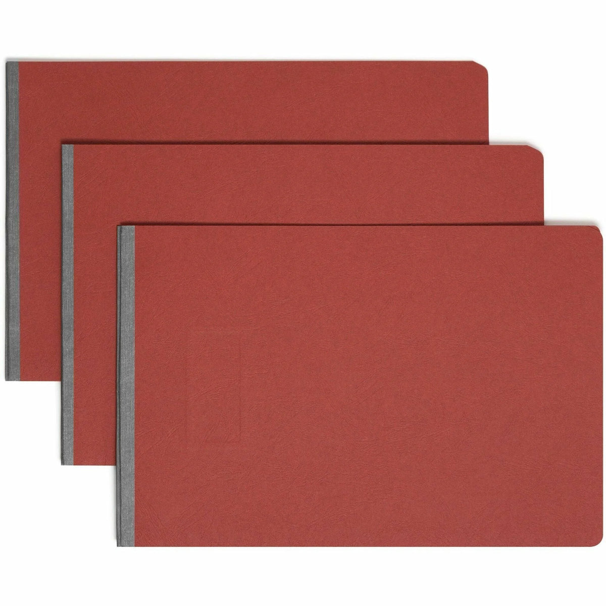 Smead Premium Pressboard Fastener Folder - 3’’ Capacity - 11’’ x 17’’ - Red - Report Covers