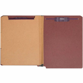 Smead Straight Tab Cut Letter Recycled Classification Folder - 8 1/2’’ x 11’’ - 3’’ Expansion - 2 2S Fastener(s) - End