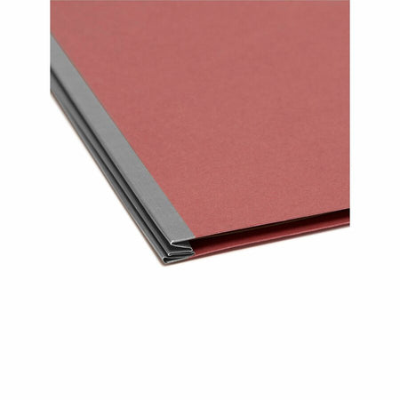 Smead 2/5 Tab Cut Letter Recycled Classification Folder - 8 1/2’’ x 11’’ - 3’’ Expansion - 2 2K Fastener(s) - Top