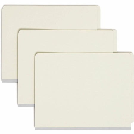 Smead Recycled Classification Folders - Heavy Duty Tear Resistant - 10/Box - End Tab