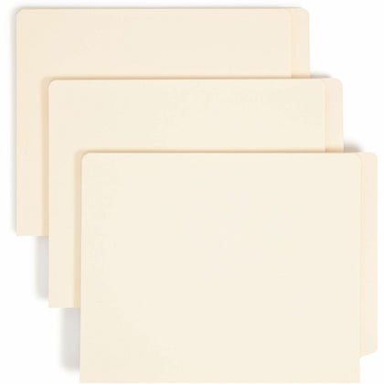 Smead Recycled End Tab File Folders - 1.5’’ Expansion - 50/Box