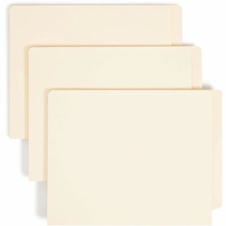 Smead Recycled End Tab File Folders - 1.5’’ Expansion - 50/Box