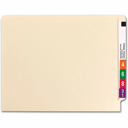Smead Recycled End Tab File Folders - 1.5’’ Expansion - 50/Box