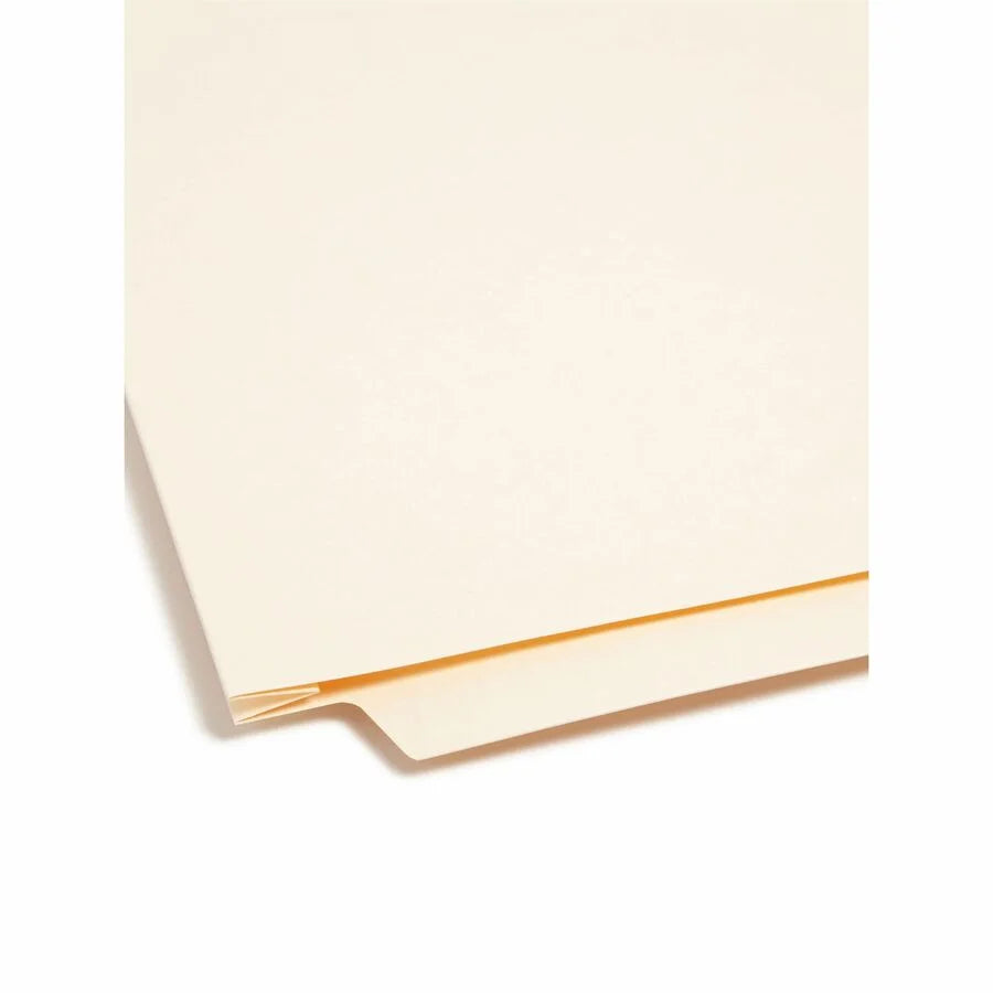 Smead Recycled End Tab File Folders - 1.5’’ Expansion - 50/Box