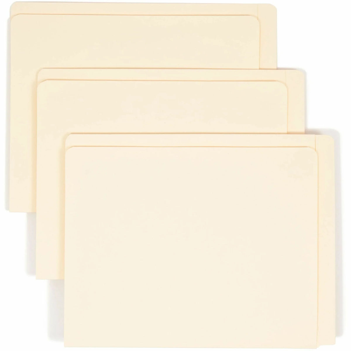 Smead Recycled End Tab File Folders - 8.5’’ x 11’’ - 3/4’’ Expansion - 100/Box - Top