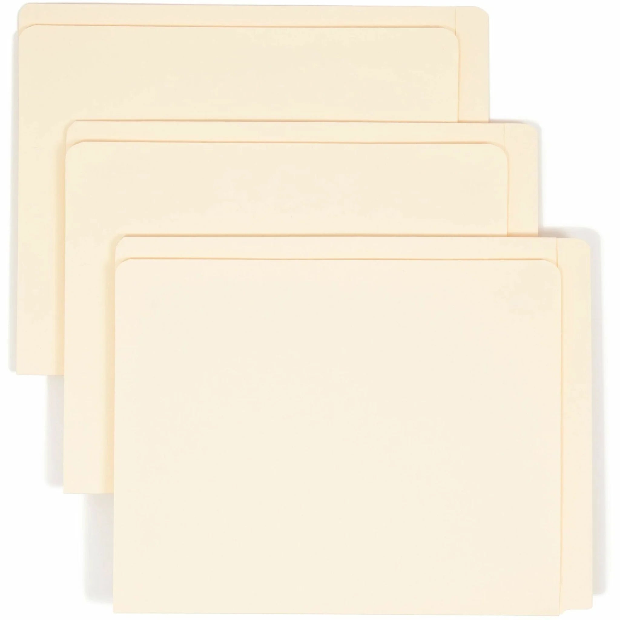 Smead Recycled End Tab File Folders - 8.5’’ x 11’’ - 3/4’’ Expansion - 100/Box - Top