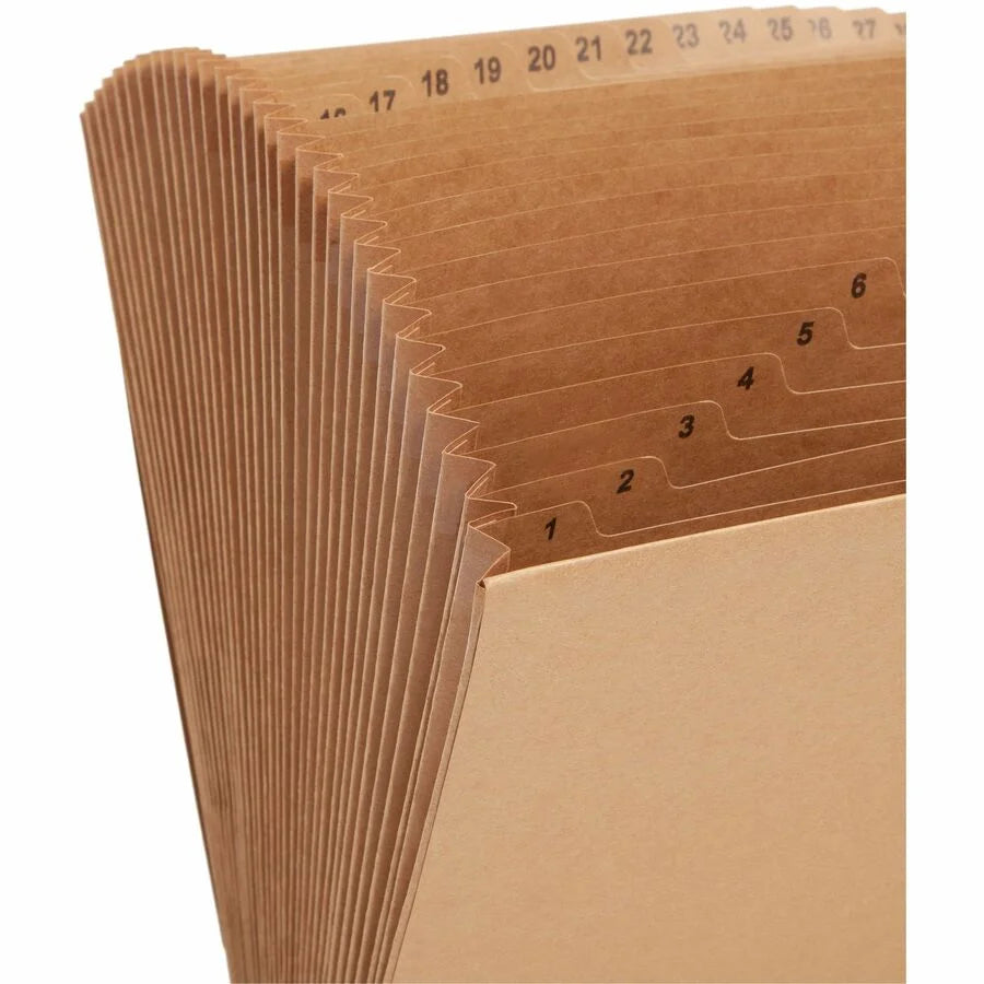 Smead Recycled Expanding File: 31-Pocket Kraft Organizer - Files