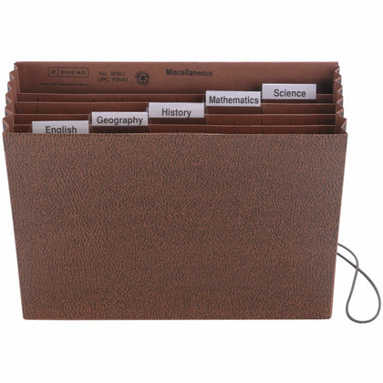 Smead Recycled Expanding File - 6-Pocket Letter Size Organizer - Files