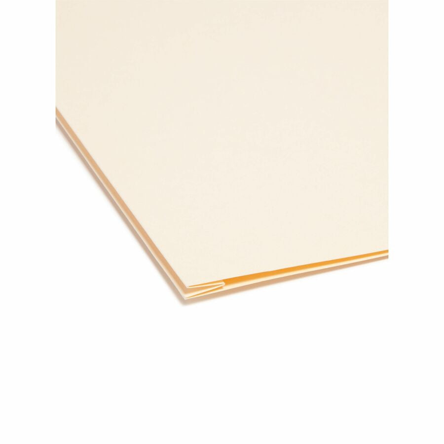 Smead 1/3 Tab Cut Letter Recycled Expanding File - 8 1/2’’ x 11’’ - 1 Expansion - Top Location - Assorted Position