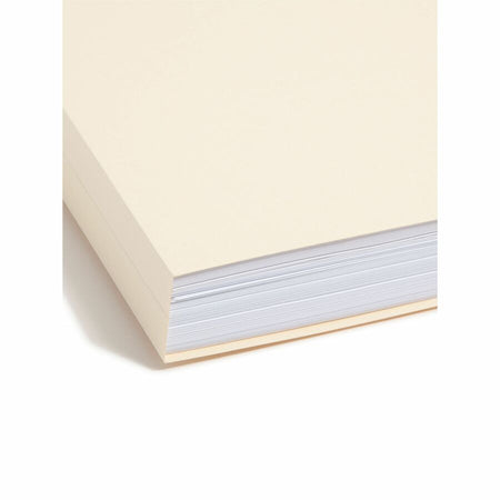 Smead 1/3 Tab Cut Letter Recycled Fastener Folder - 8 1/2’’ x 11’’ - 1 Expansion - 2 2B Fastener(s) - for - Folders