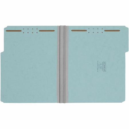 Smead Recycled Fastener Folder: 1/3 Tab Cut 2’’ Expansion Blue - 25/Box - Folders