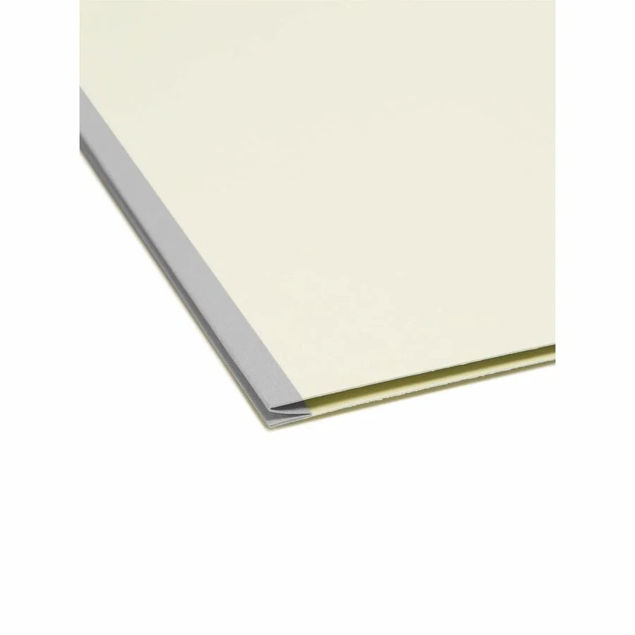 Smead Recycled Fastener Folder: 1’’ Expansion 2K Fasteners Tear-Resistant Gusset - Folders