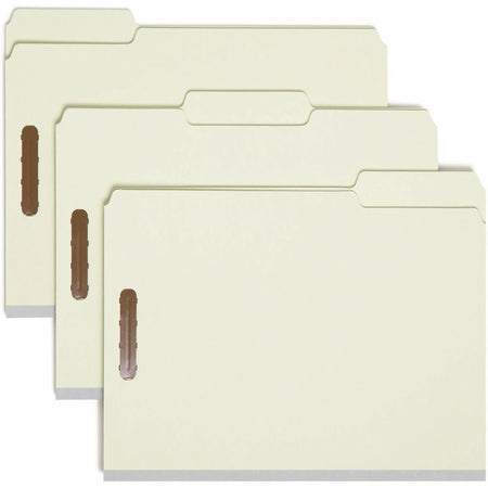 Smead Recycled Fastener Folder: 1’’ Expansion 2K Fasteners Tear-Resistant Gusset - Folders