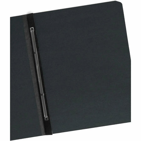 Smead Recycled Fastener Folder: 3’’ Capacity 350 Sheets - Black Pressboard - Report Covers