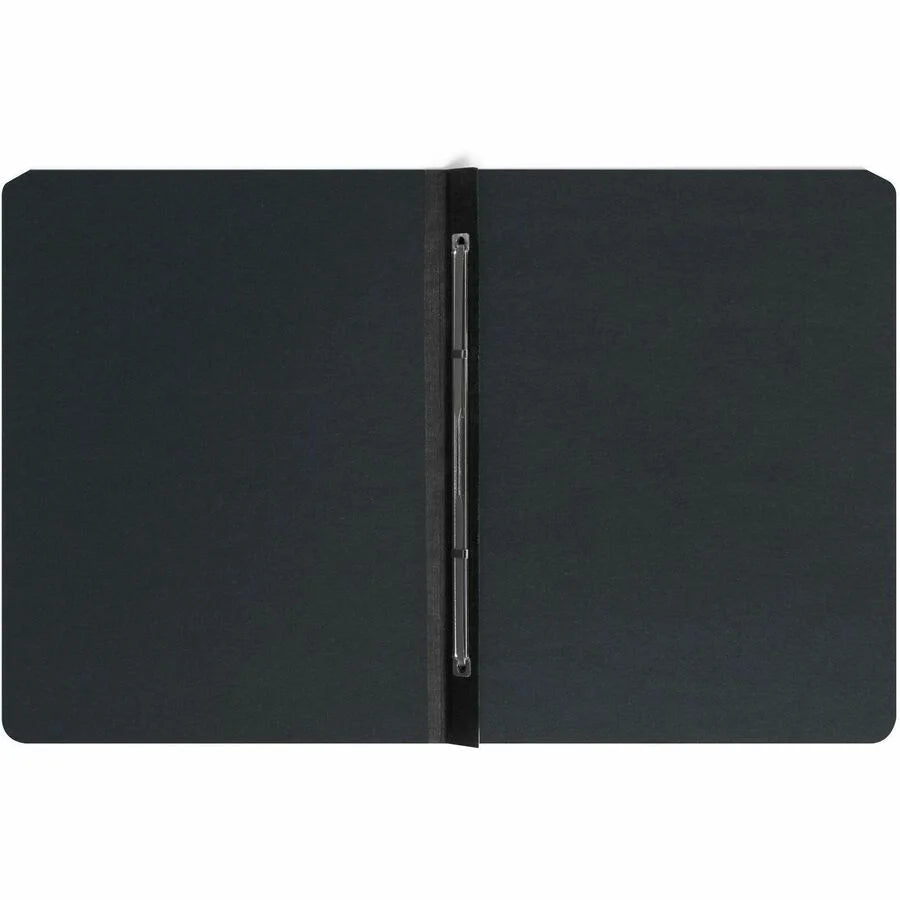 Smead Recycled Fastener Folder: 3’’ Capacity 350 Sheets - Black Pressboard - Report Covers