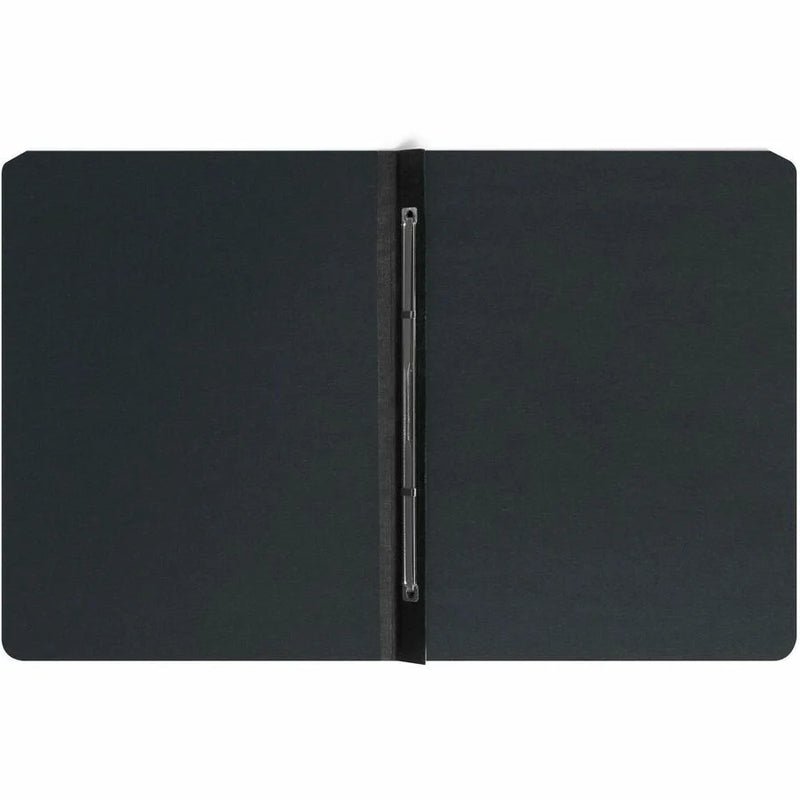 Smead Recycled Fastener Folder: 3’’ Capacity 350 Sheets - Black Pressboard - Report Covers