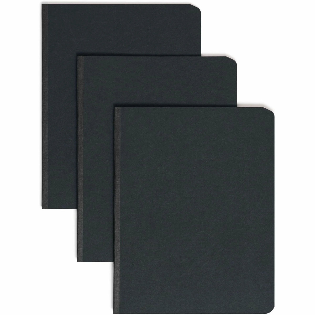 Smead Recycled Fastener Folder: 3’’ Capacity 350 Sheets - Black Pressboard - Report Covers