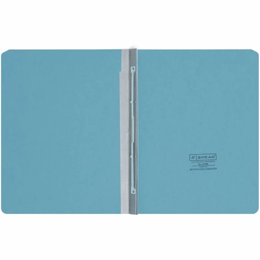 Smead Recycled Fastener Folder: 3’’ Expansion Blue - 100% Paper - Report Covers