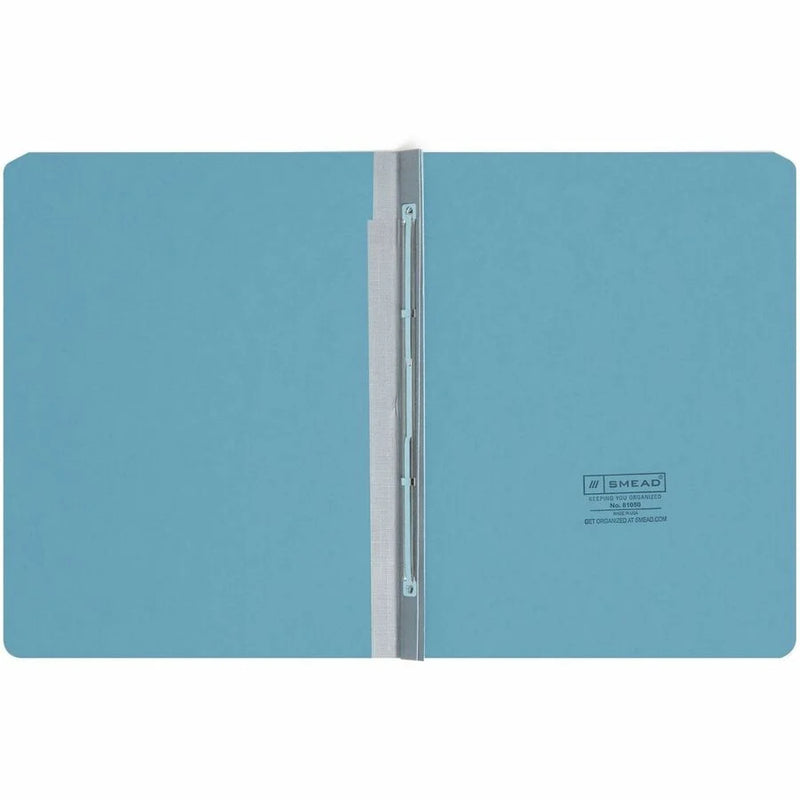 Smead Recycled Fastener Folder: 3’’ Expansion Blue - 100% Paper - Report Covers