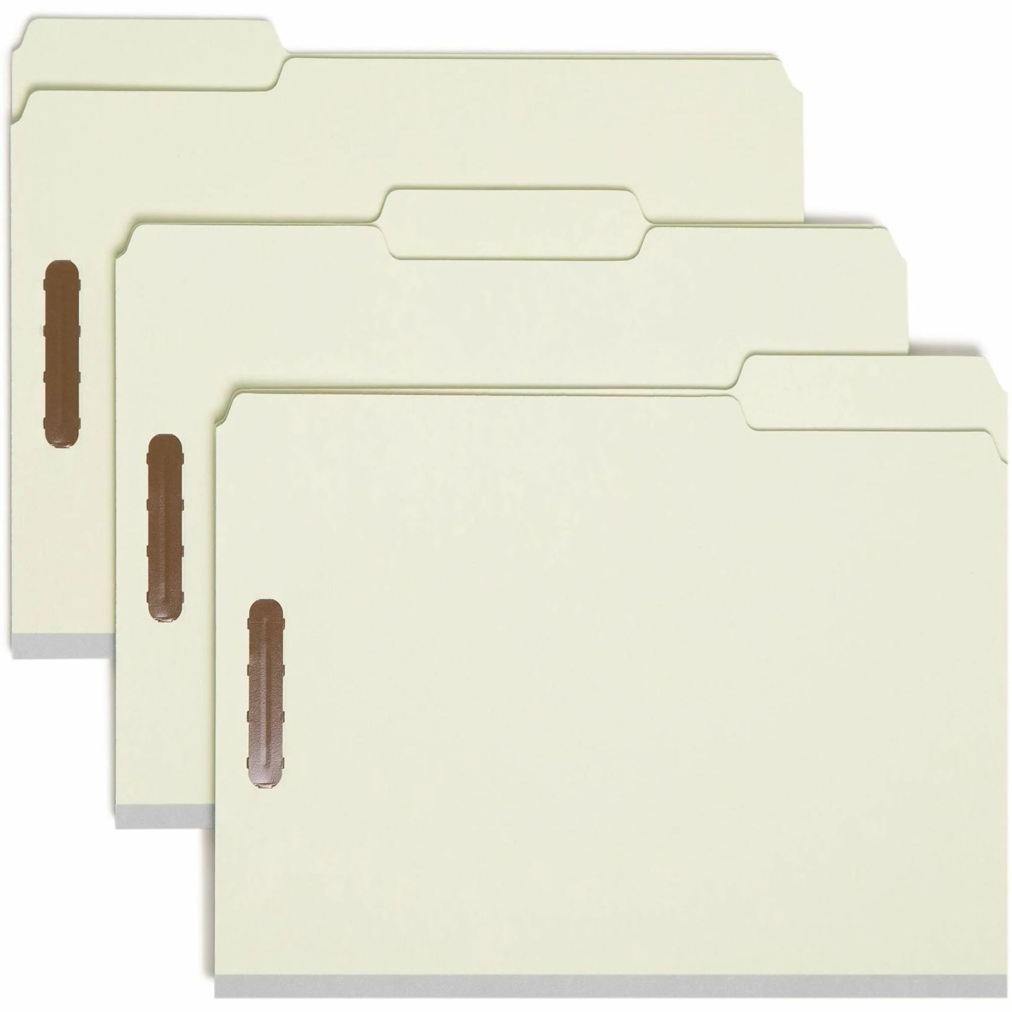 Smead Recycled Fastener Folder - 3’’ Expansion Top Tab - 25/Box - Folders