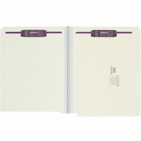 Smead Recycled Fastener Folder: Heavy Duty 1’’ Expansion 25/Box - End Tab Folders