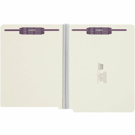 Smead Recycled Fastener Folder: Heavy Duty 3’’ Expansion 100% - 25/Box - End Tab Folders