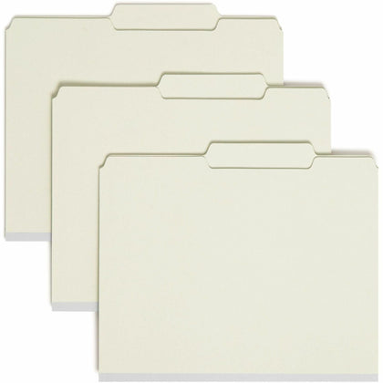 Smead Recycled Fastener Folder - Letter Size - 1’’ Expansion - 25/Box - Folders