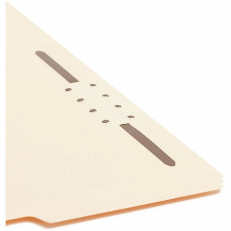 Smead Recycled Fastener Folder - Letter Size 3/4’’ Expansion - 50/Box - Folders