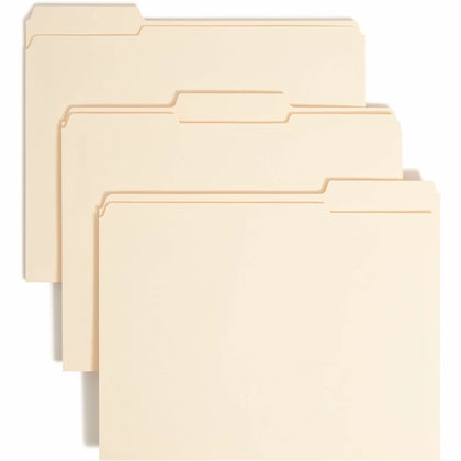 Smead Recycled Fastener Folder - Letter Size 3/4’’ Expansion - 50/Box - Folders