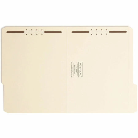 Smead Recycled Fastener Folder - Letter Size 3/4’’ Expansion - 50/Box - Folders