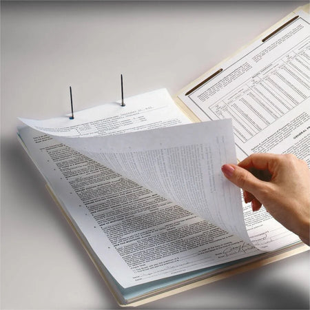 Smead Recycled Fastener Folder - Letter Size 3/4’’ Expansion - 50/Box - Folders
