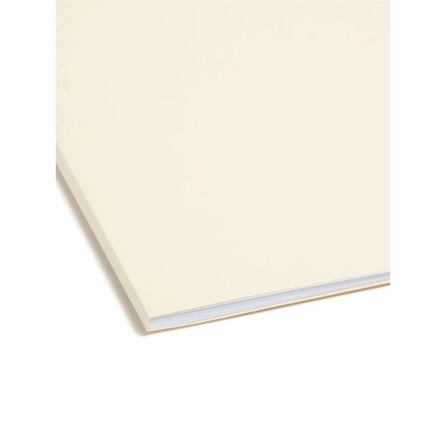 Smead Recycled Fastener Folder - Letter Size 3/4’’ Expansion - 50/Box - Folders